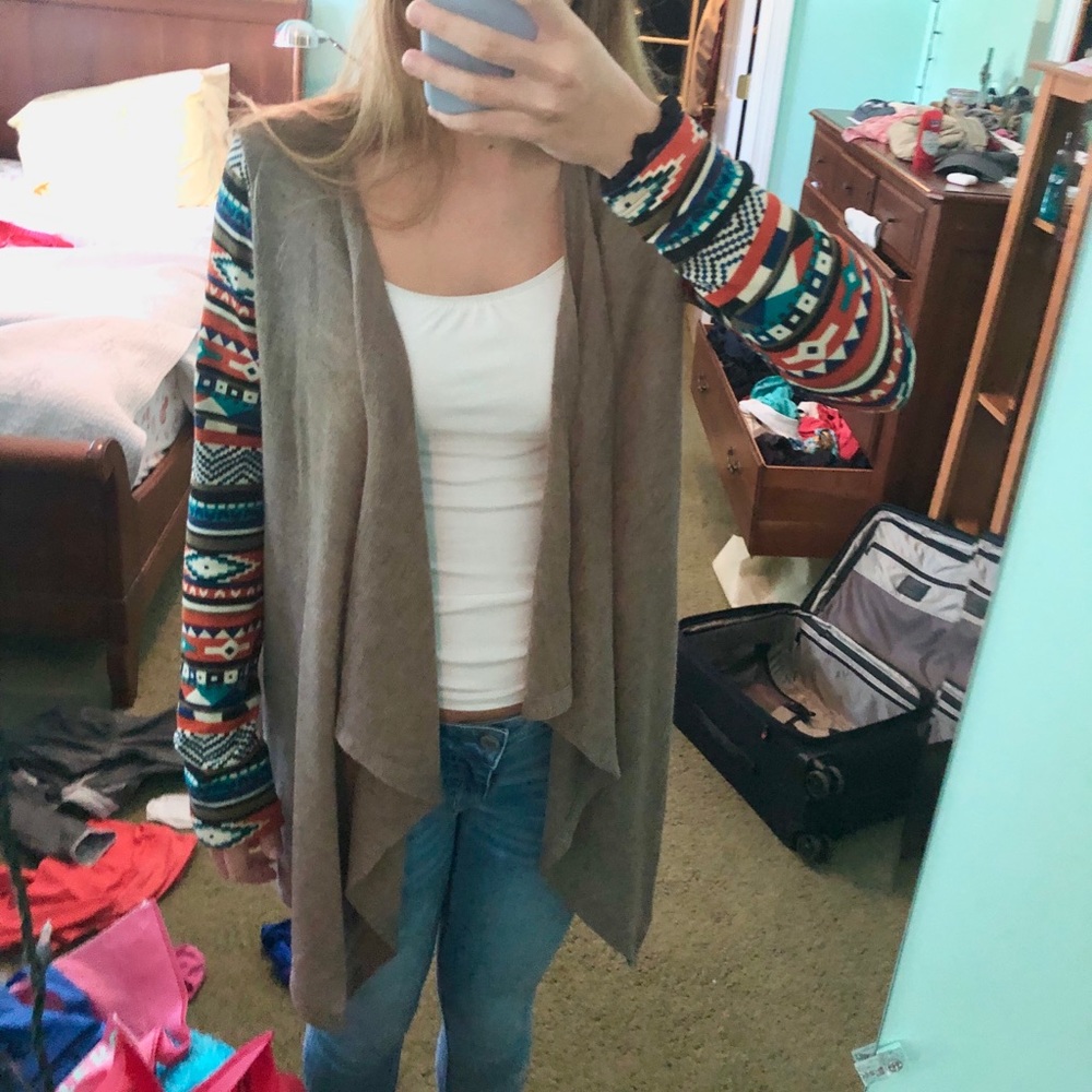 Brown/Tribal Cardigan